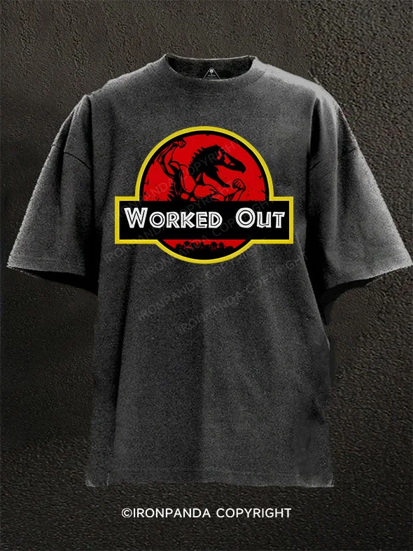 T-Shirt-Loose-Fit-Worked Out Washed Gym Shirt