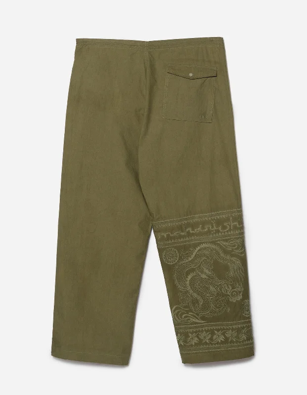 Pants-Blue-5238 Desert Dragon Loose Snopants Olive OG-107F