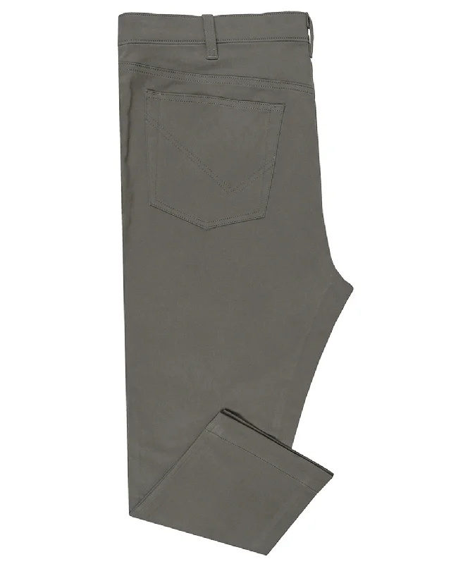 Pants-Performance-Light Grey Chino