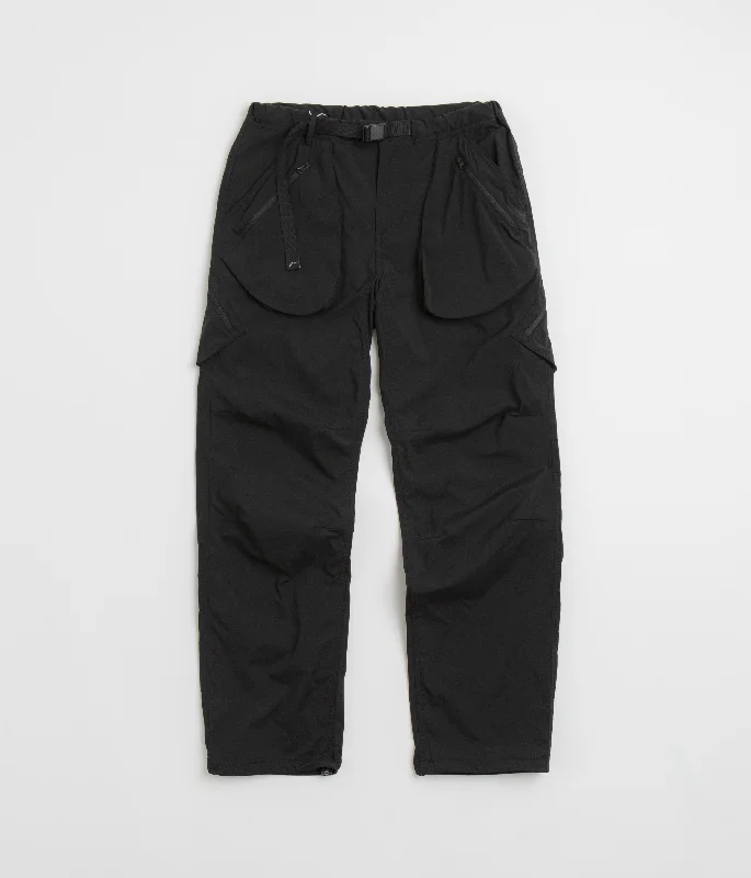 Pants-Gothic-Cayl Out Pocket Pants - Black