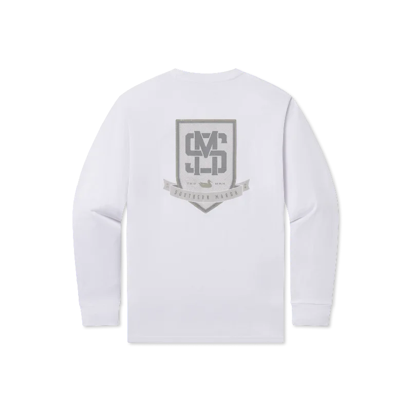 Long-Sleeve-Techwear-Branding Collection Tee - Crest - Long Sleeve