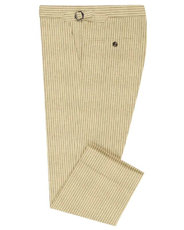 Pants-Blue-Modrone 4-wale Tan Corduroy