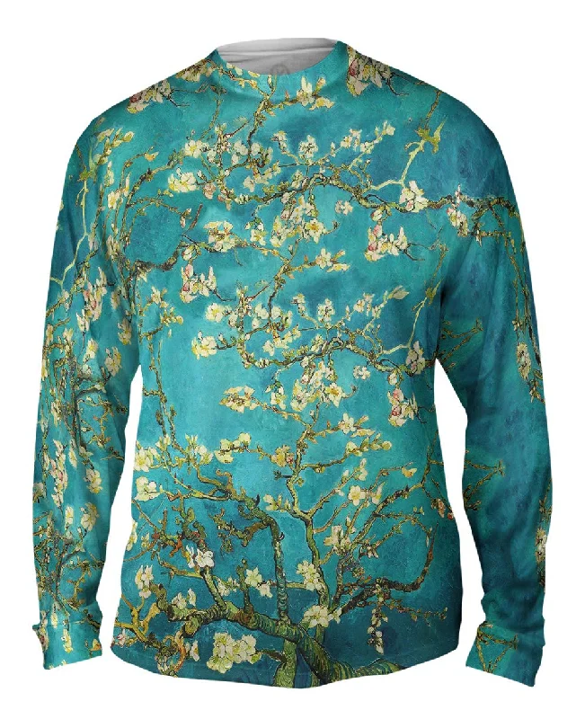 Long-Sleeve-Waterproof-Van Gogh - "Blossoming Almond Tree" (1890)