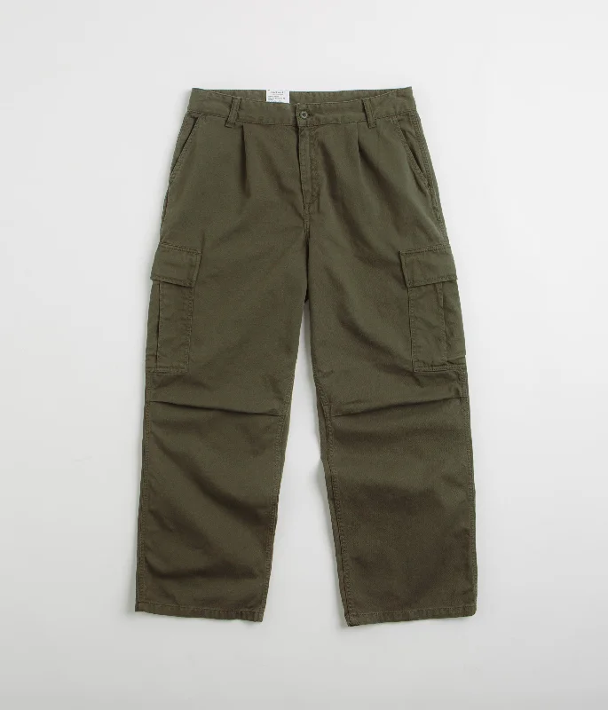 Pants-Wide-Leg-Carhartt Cole Cargo Pants - Office Green