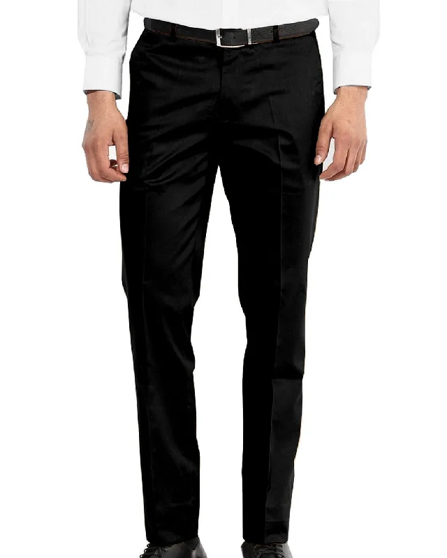 Pants-College-Holland Sherry Classic Worsted Flannel Black