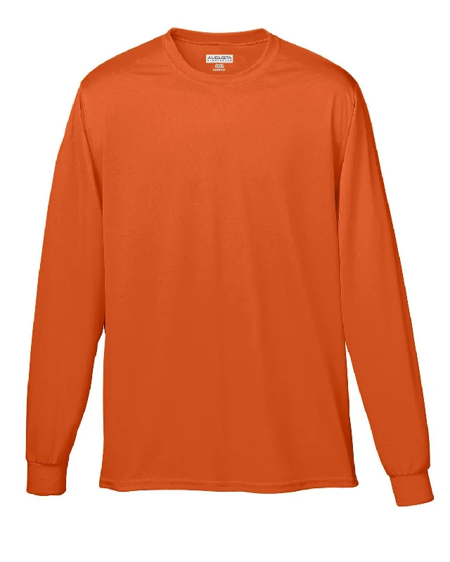 T-Shirt-Outdoor-Augusta Sportswear 788 Adult Wicking Long-Sleeve T-Shirt