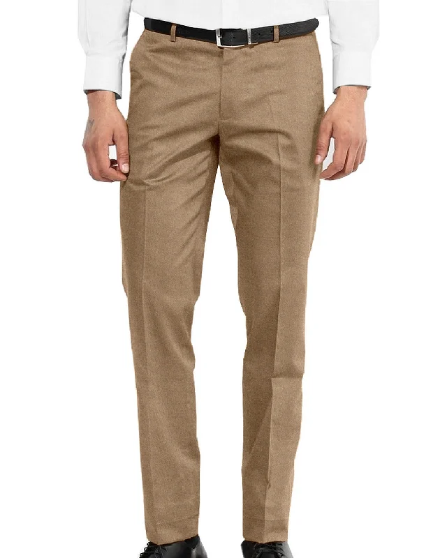 Pants-Surfing-Minnis Flannel: Light Tan Twill Pants