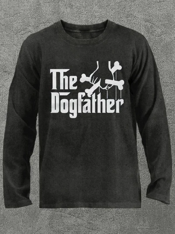 Long-Sleeve-Bamboo-the dog father Washed Gym Long Sleeve Shirt