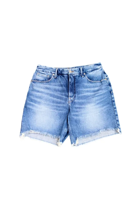 Shorts-Heavyweight-Good American - Cut Off Denim Shorts