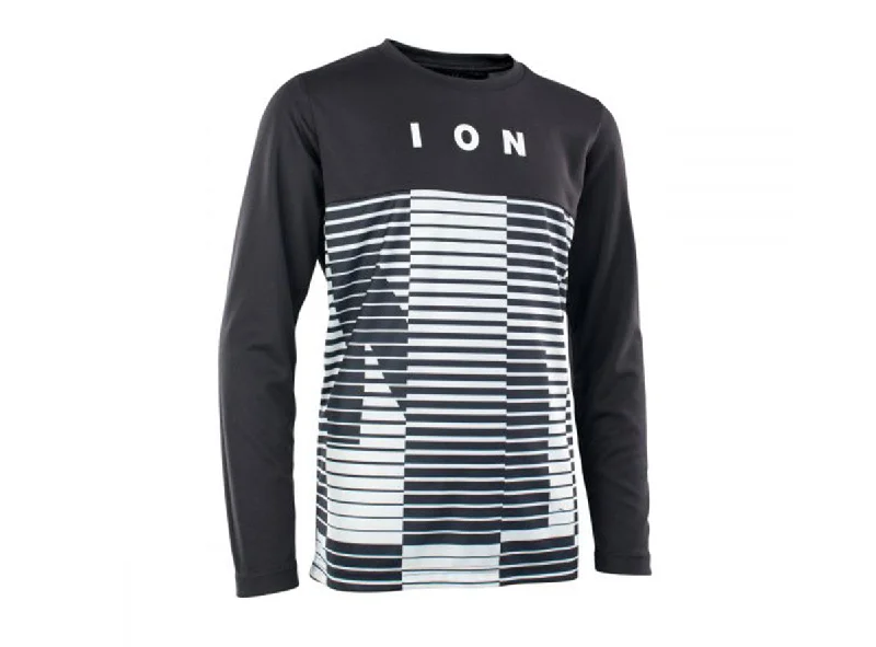 Long-Sleeve-Hemp-ION Scrub AMP Mesh_ine Long Sleeve MTB Jersey - Youth - Black - 2021