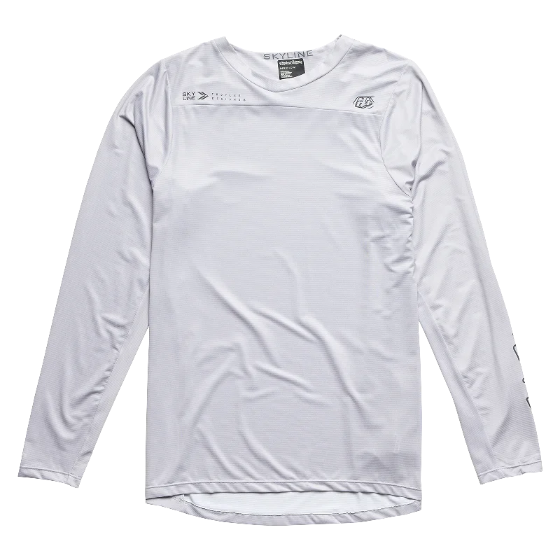 Long-Sleeve-Cotton-Troy Lee Designs Skyline Long Sleeve MTB Jersey - Mist