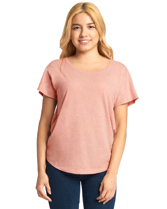 T-Shirt-Affordable-Next Level 6760 Ladies' Triblend Dolman