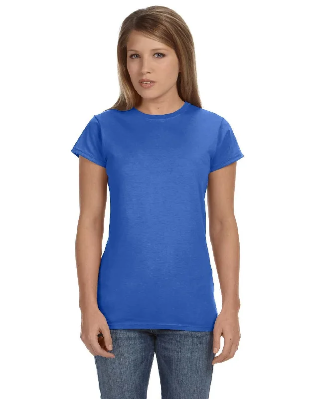 T-Shirt-Washable-Gildan G640L Ladies' Softstyle 4.5 oz Fitted T-Shirt