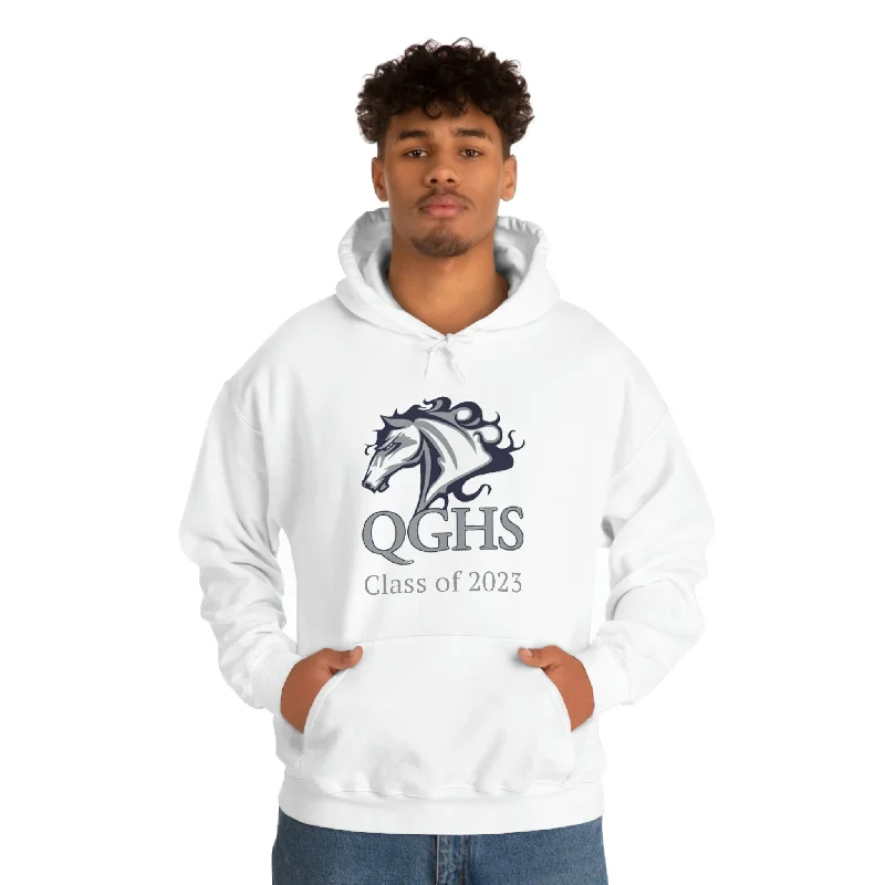 Hoodie-Lightweight-Queens Grant HS Class of 2023 Hooded Sweatshirt