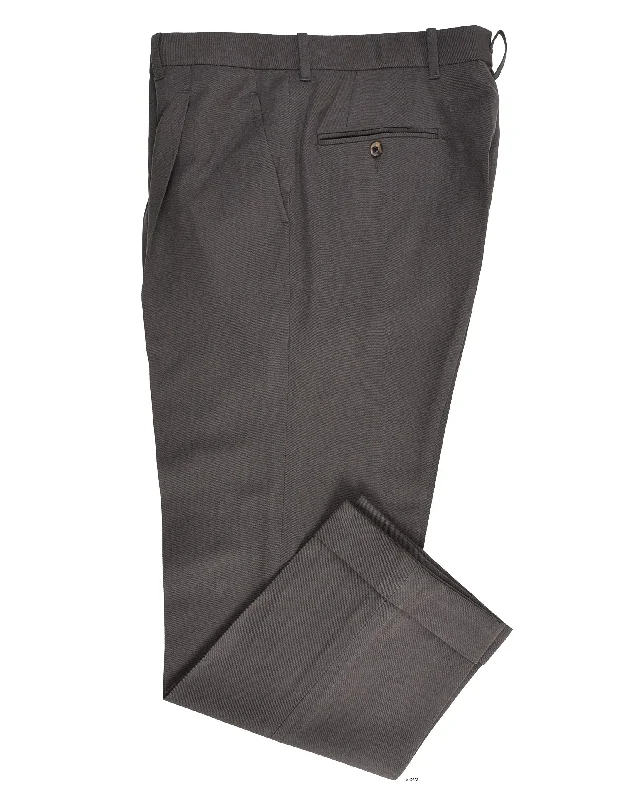 Pants-Pink-Zegna Grey Linen