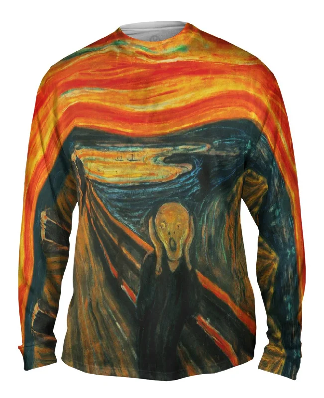 Long-Sleeve-White-Edvard Munch - "The Scream" (1895)