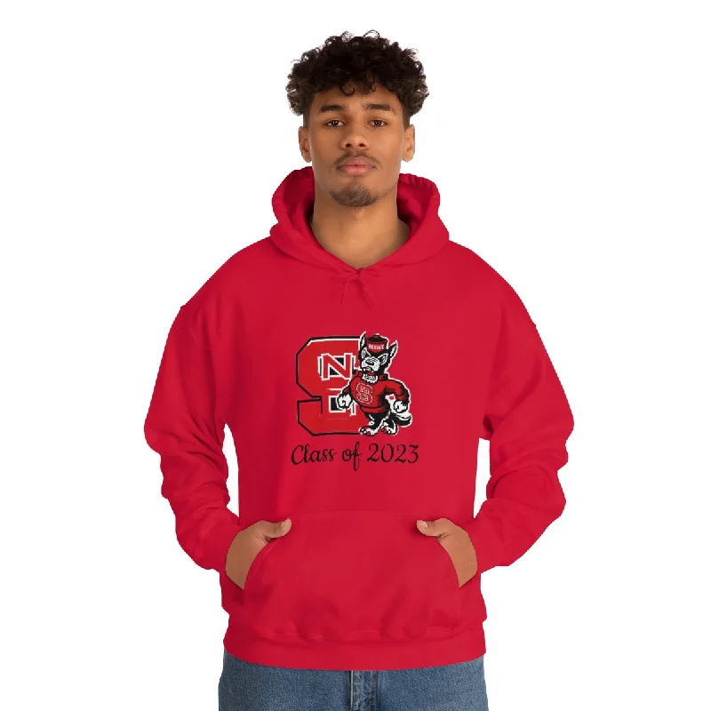 Hoodie-Travel-NC State Class of 2023 Unisex Heavy Blend™ Hooded Sweatshirt