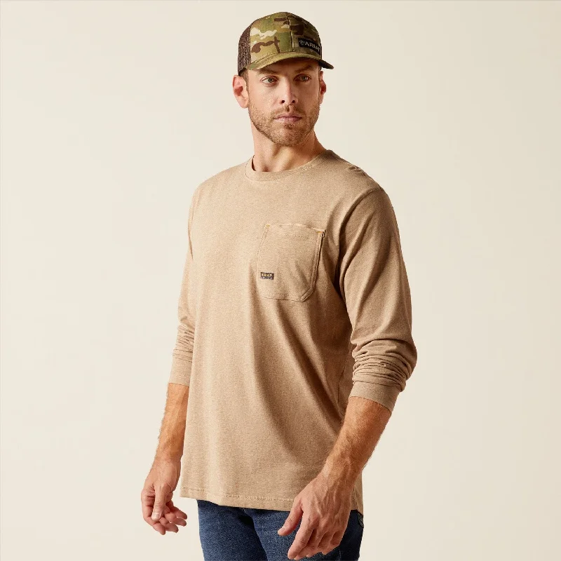 Long-Sleeve-Zip-Up-Ariat Men's Workman Born For This Graphic Long Sleeve T-Shirt