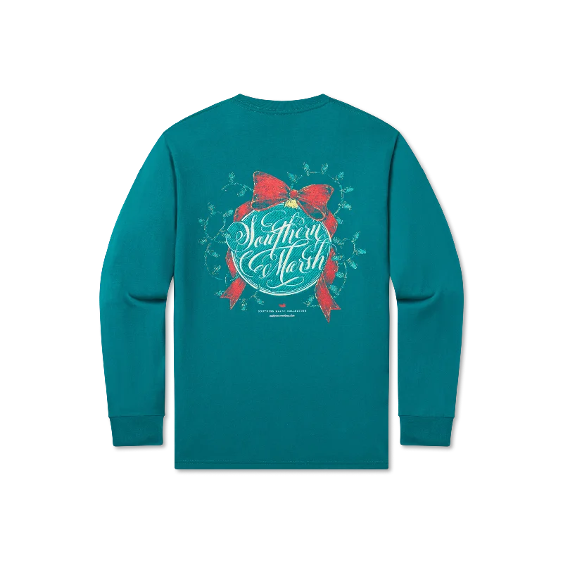 Long-Sleeve-Heavyweight-Signature Ornament Tee - Long Sleeve