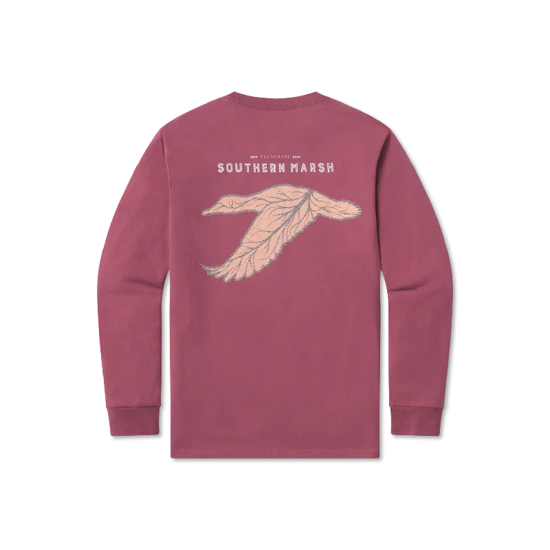 Long-Sleeve-Affordable-Delta Duck Tee - Long Sleeve