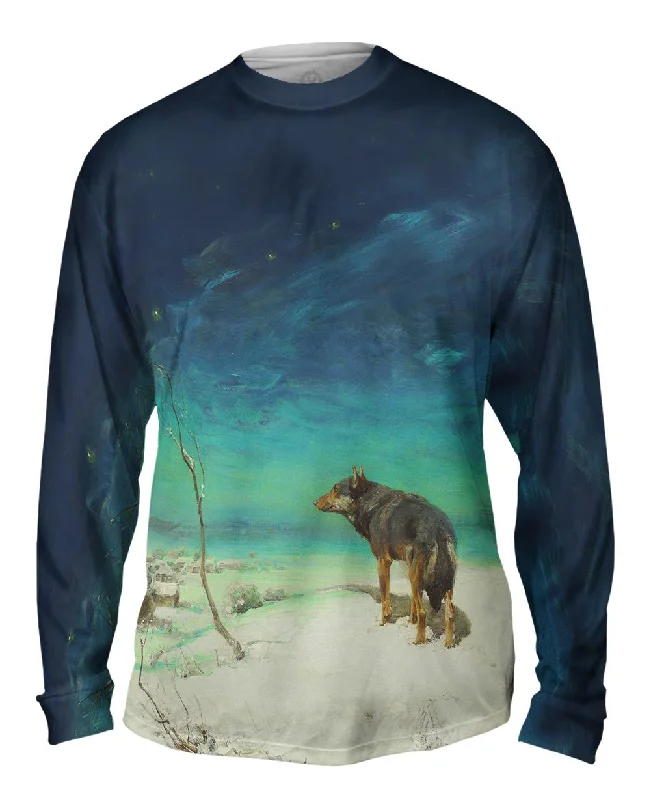 Long-Sleeve-Flex-Alfred Wierusz Kowalski - "Lone Wolf"