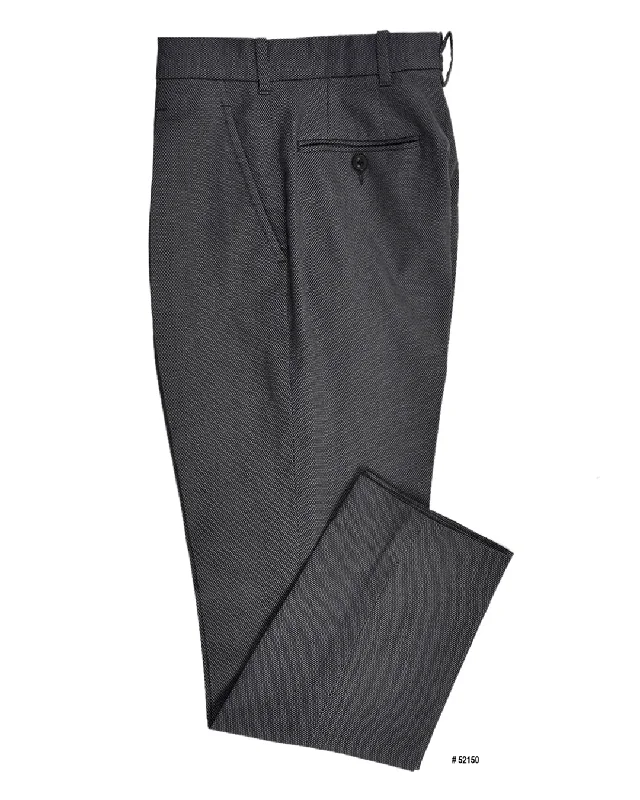 Pants-Hiking-Light & Dark Grey Birdseye Pants