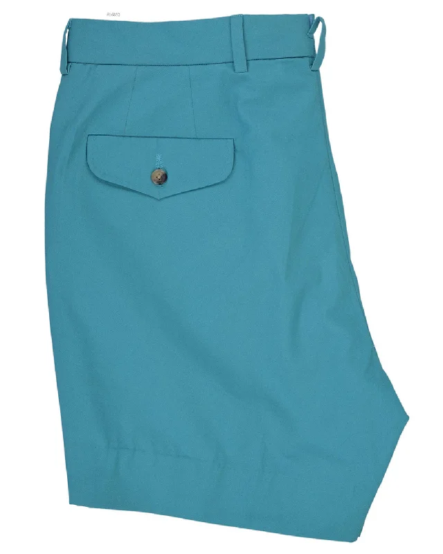 Pants-Green-Aqua Blue Canvas