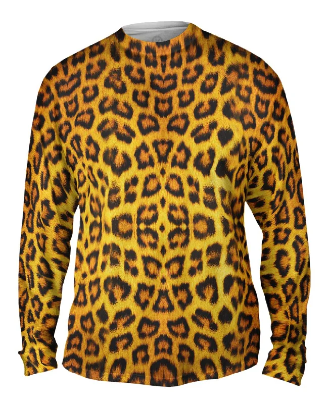 Long-Sleeve-Red-Leopard Skin