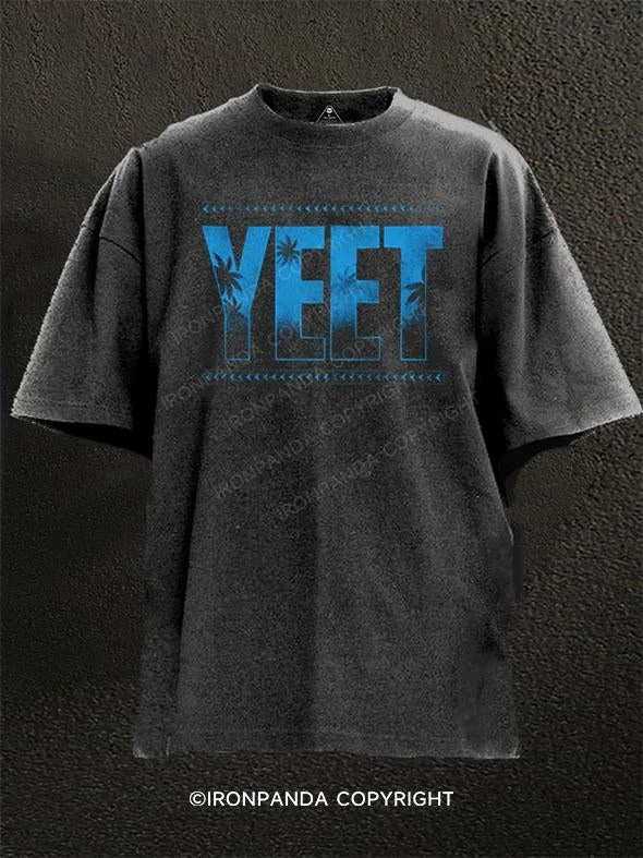 T-Shirt-Premium-YEET Washed Gym Shirt