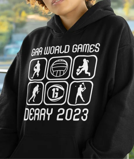 Hoodie-Tactical-GAA World Games 2023 Hoodie - Adult